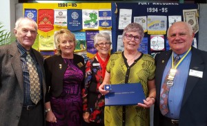 Rotary Changeover 2016 Diane Gander & Richard's PHF